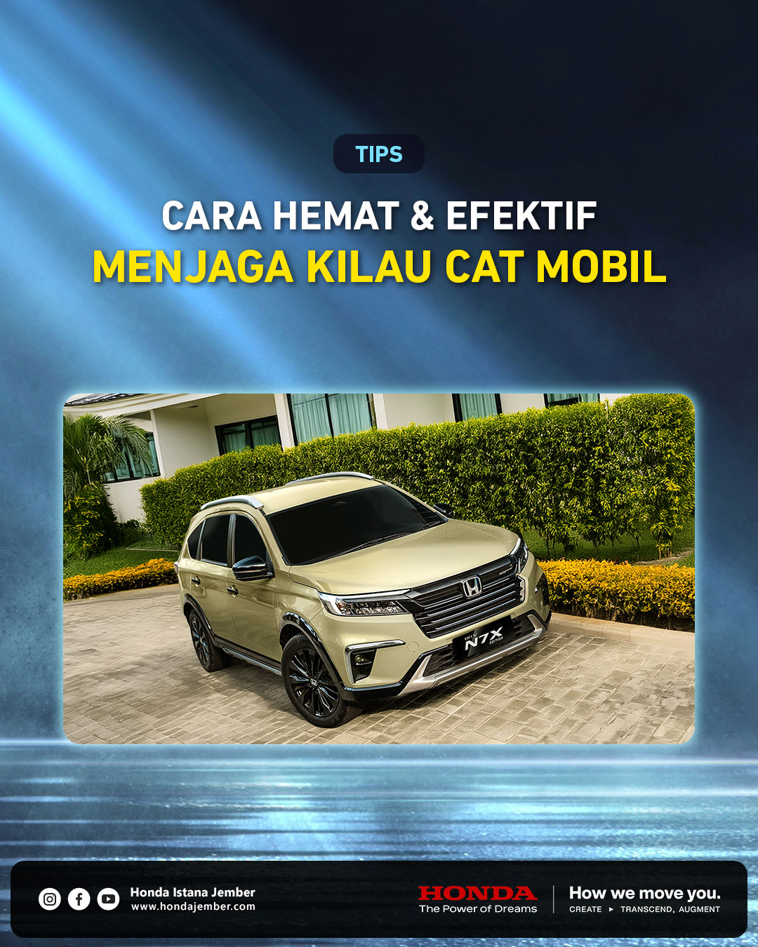 Tips menjaga kilau cat mobil
