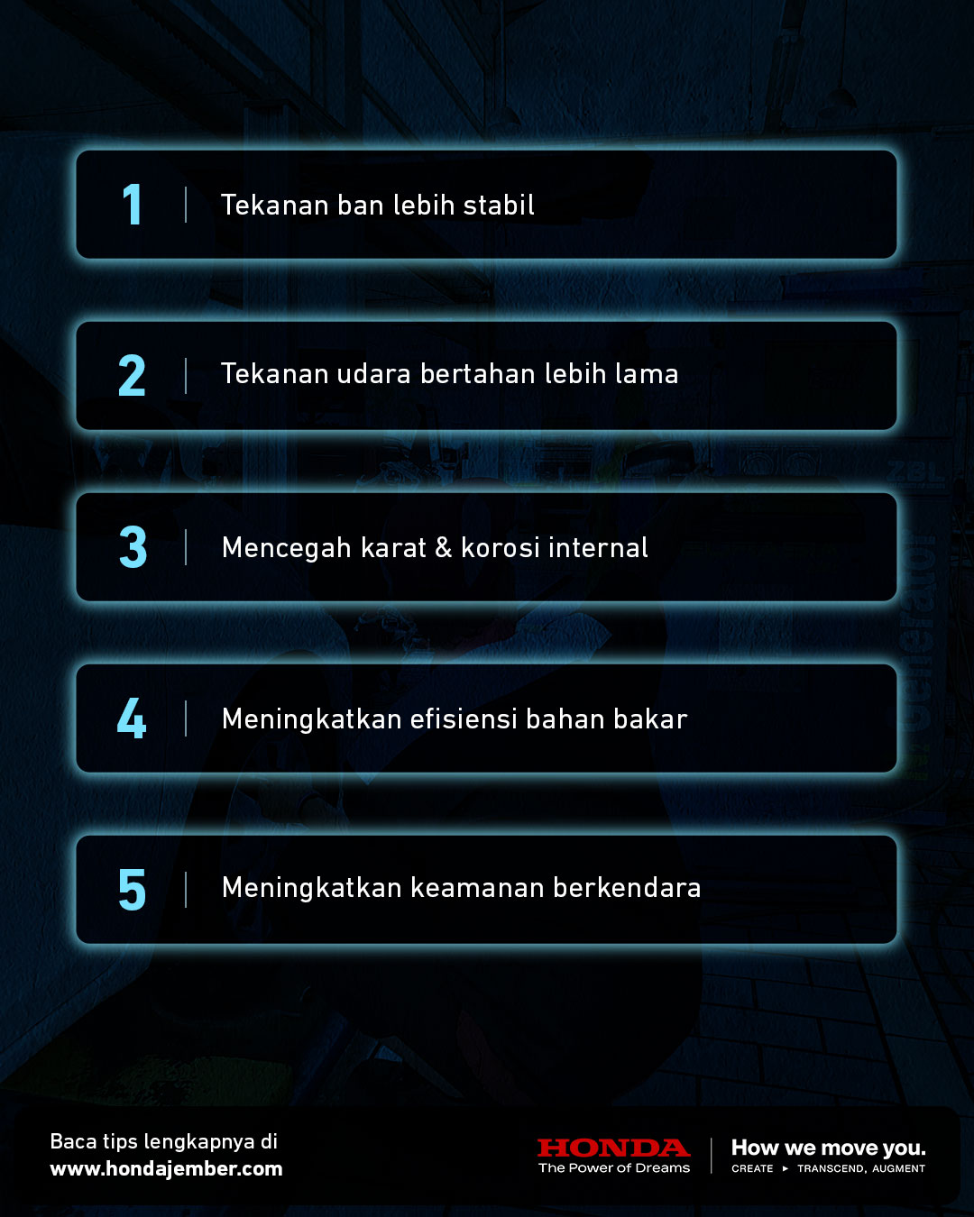 Manfaat Nitrogen untuk Ban Mobil