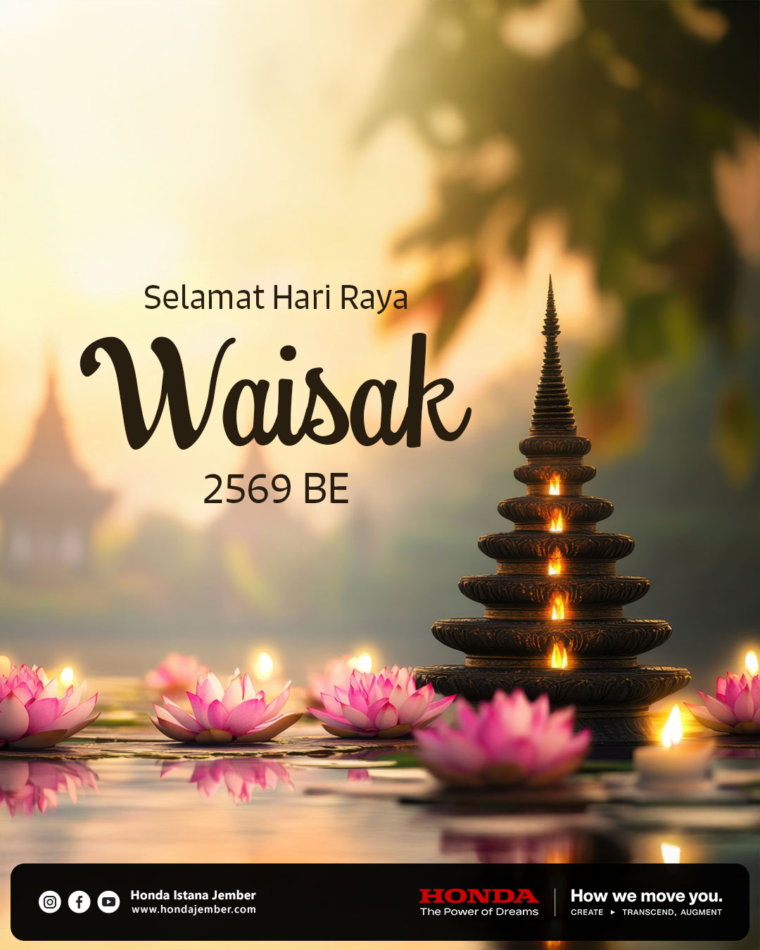 Selamat Hari Raya Waisak 2569 BE