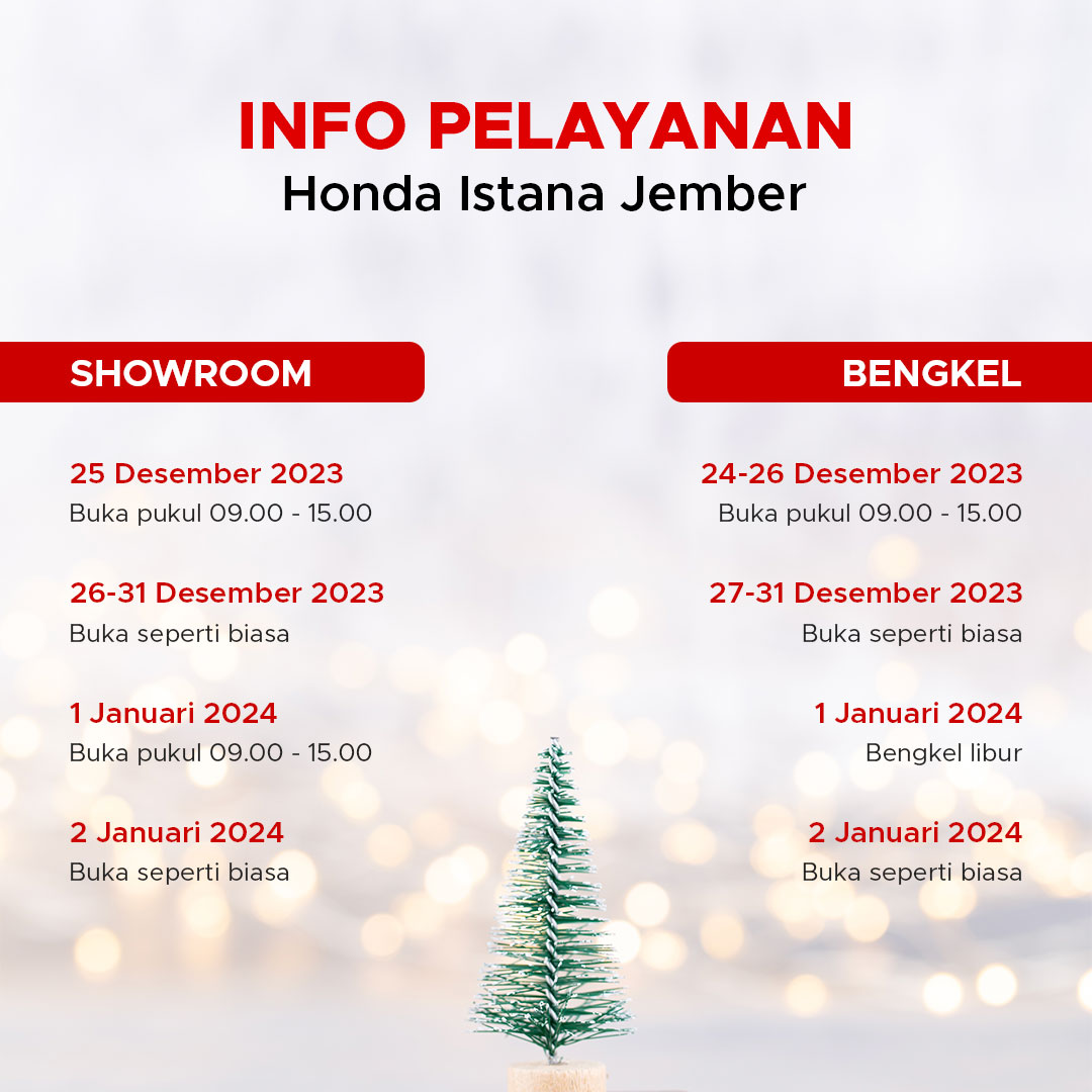 Libur Natal & Tahun Baru