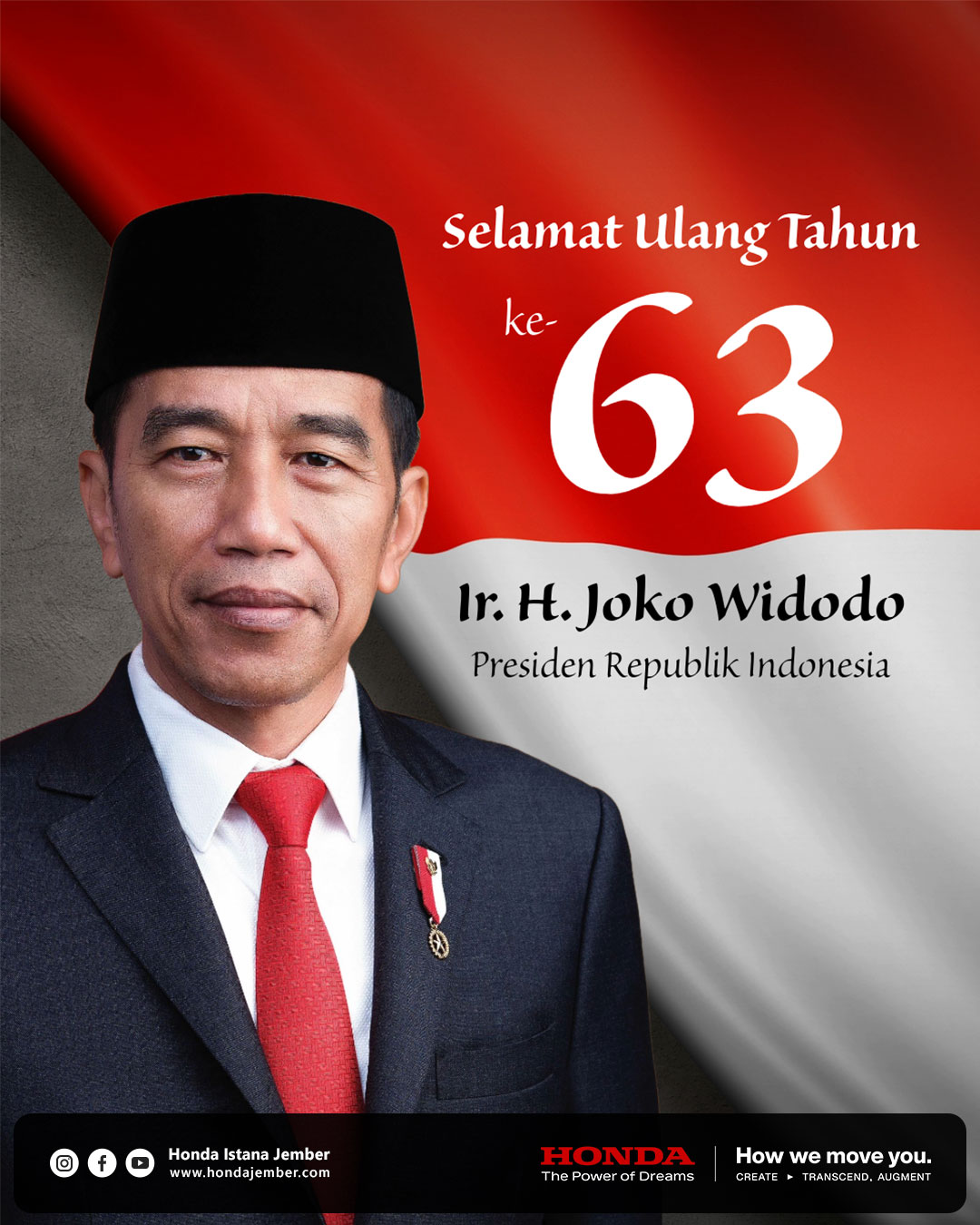 Selamat Ulang Tahun Presiden Jokowi