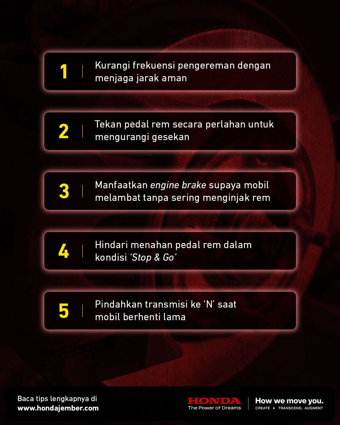 Tips hemat kampas rem