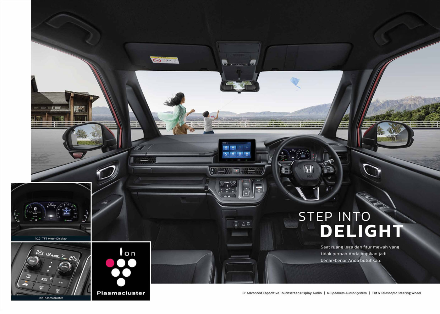 Fitur Honda STEP WGN e:HEV