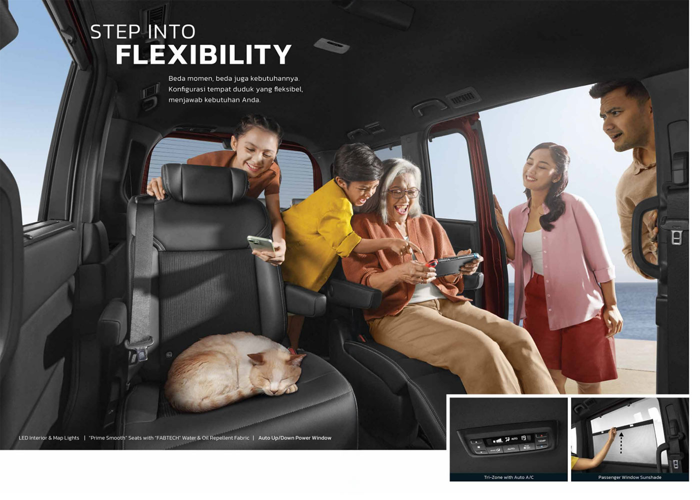 Fitur Honda STEP WGN e:HEV