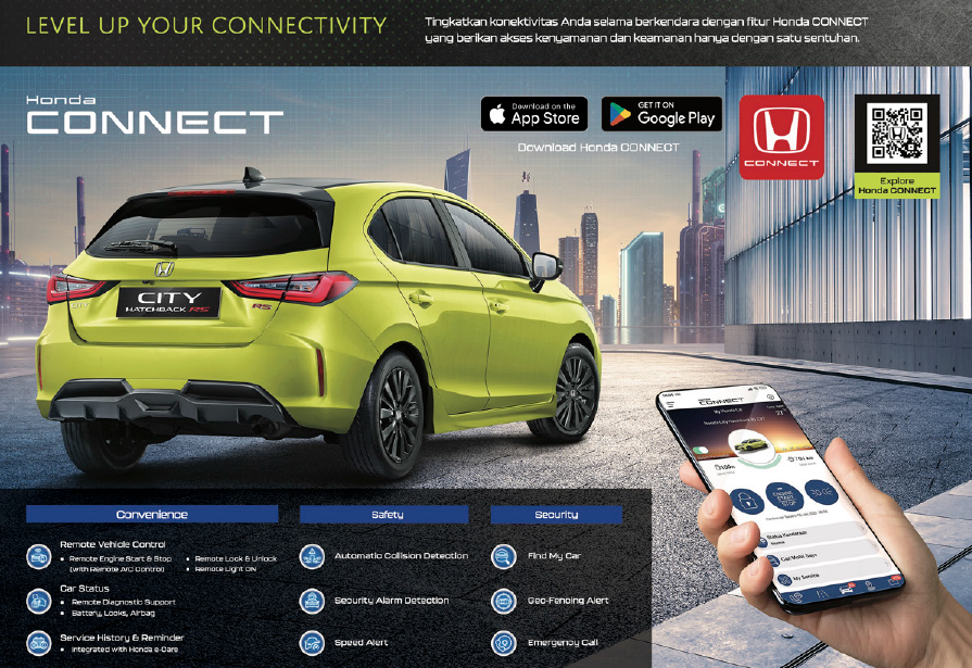 Fitur New Honda City Hatchback RS