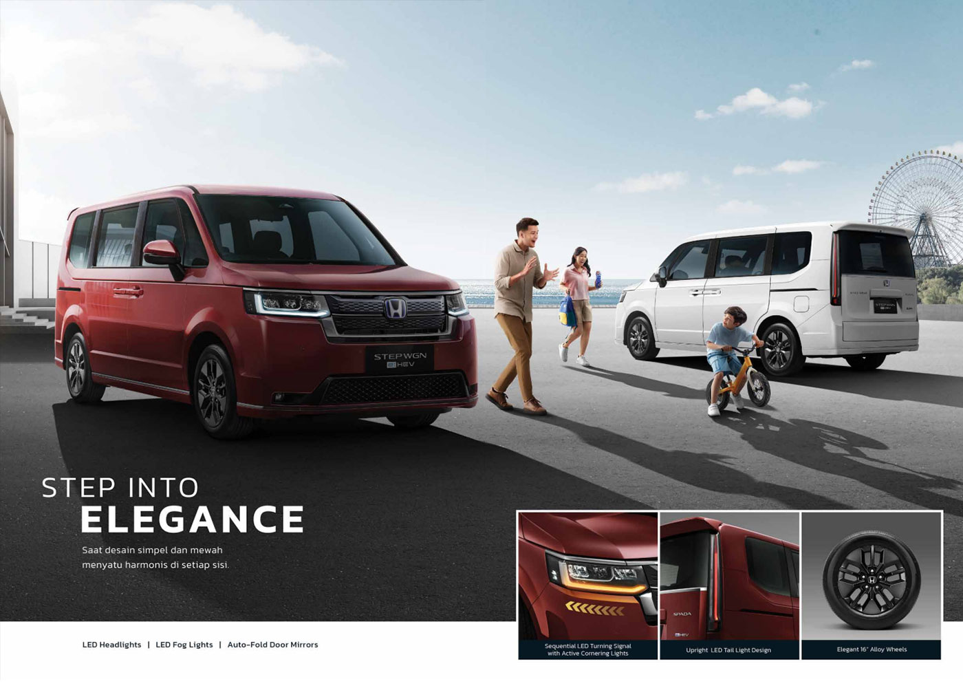 Fitur Honda STEP WGN e:HEV