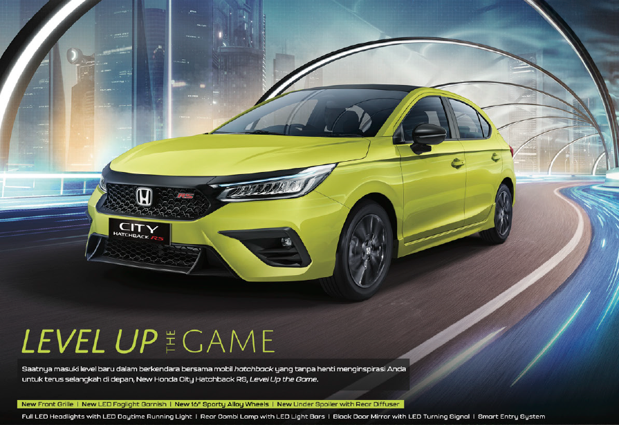 Fitur New Honda City Hatchback RS