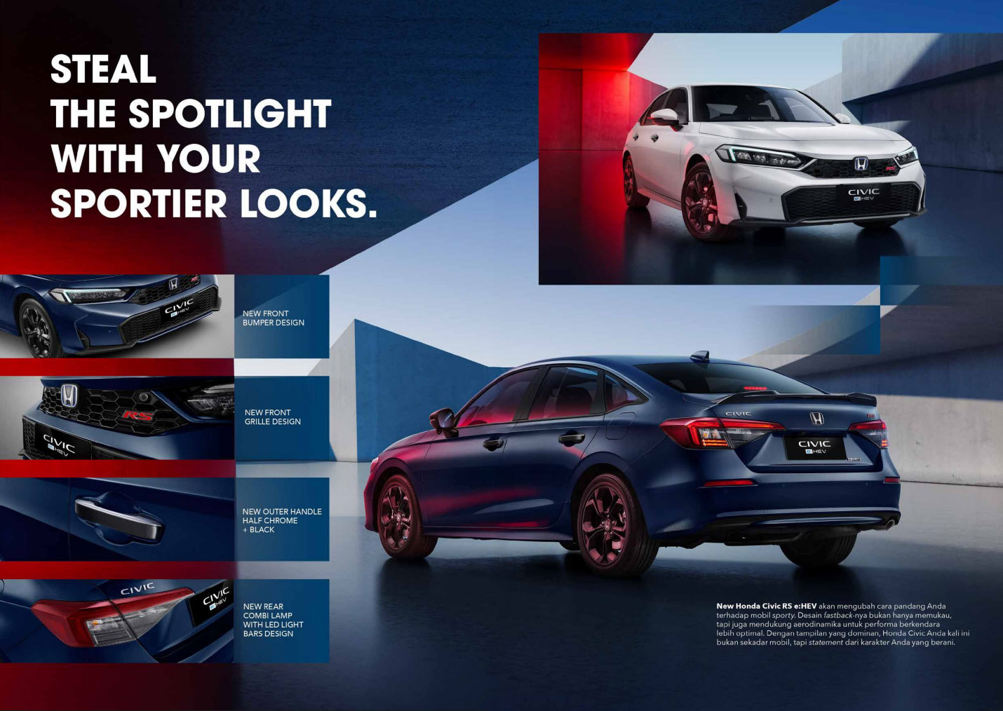 Fitur New Honda Civic RS e:HEV