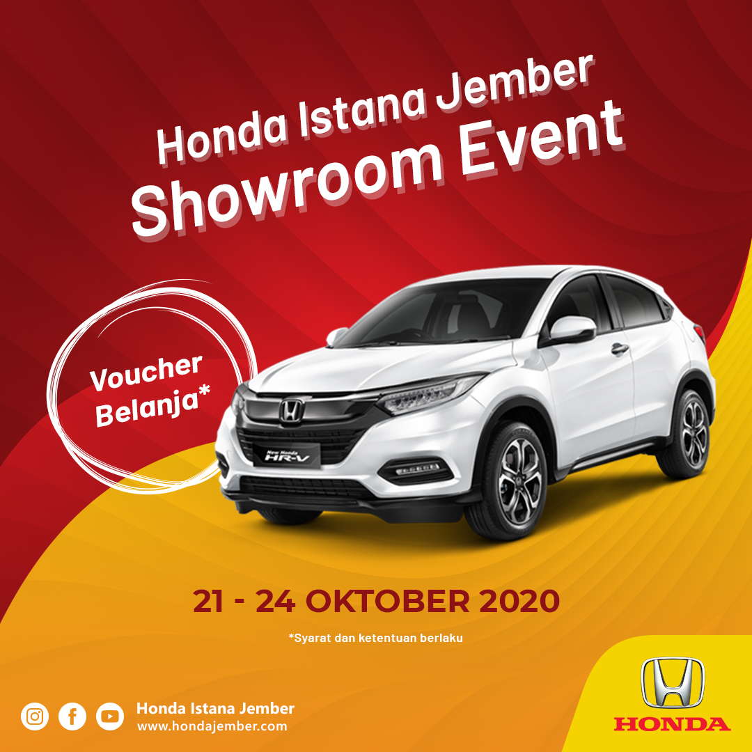 Showroom Event Honda Istana Jember 21 Oktober 2020