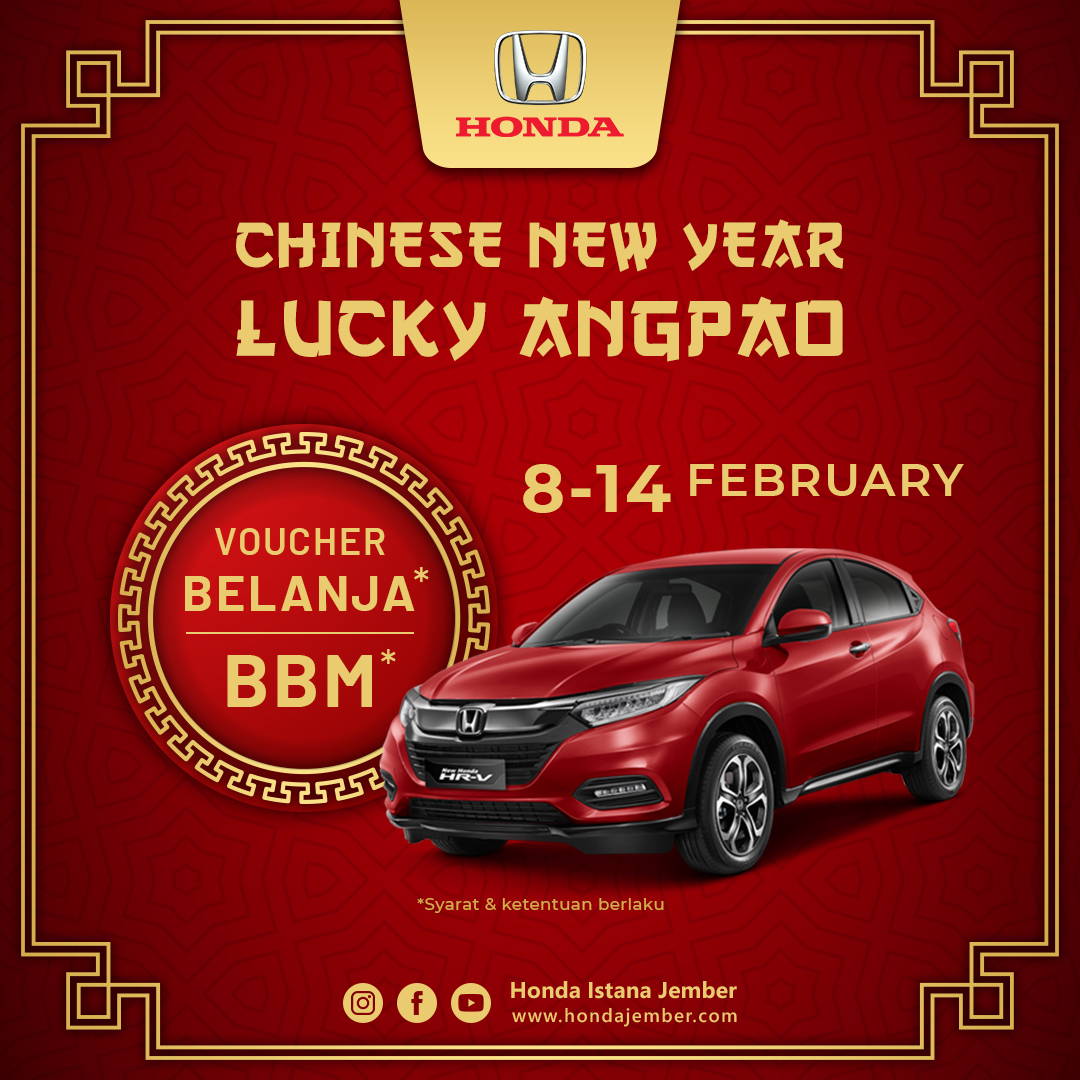 Promo Imlek Honda Istana Jember
