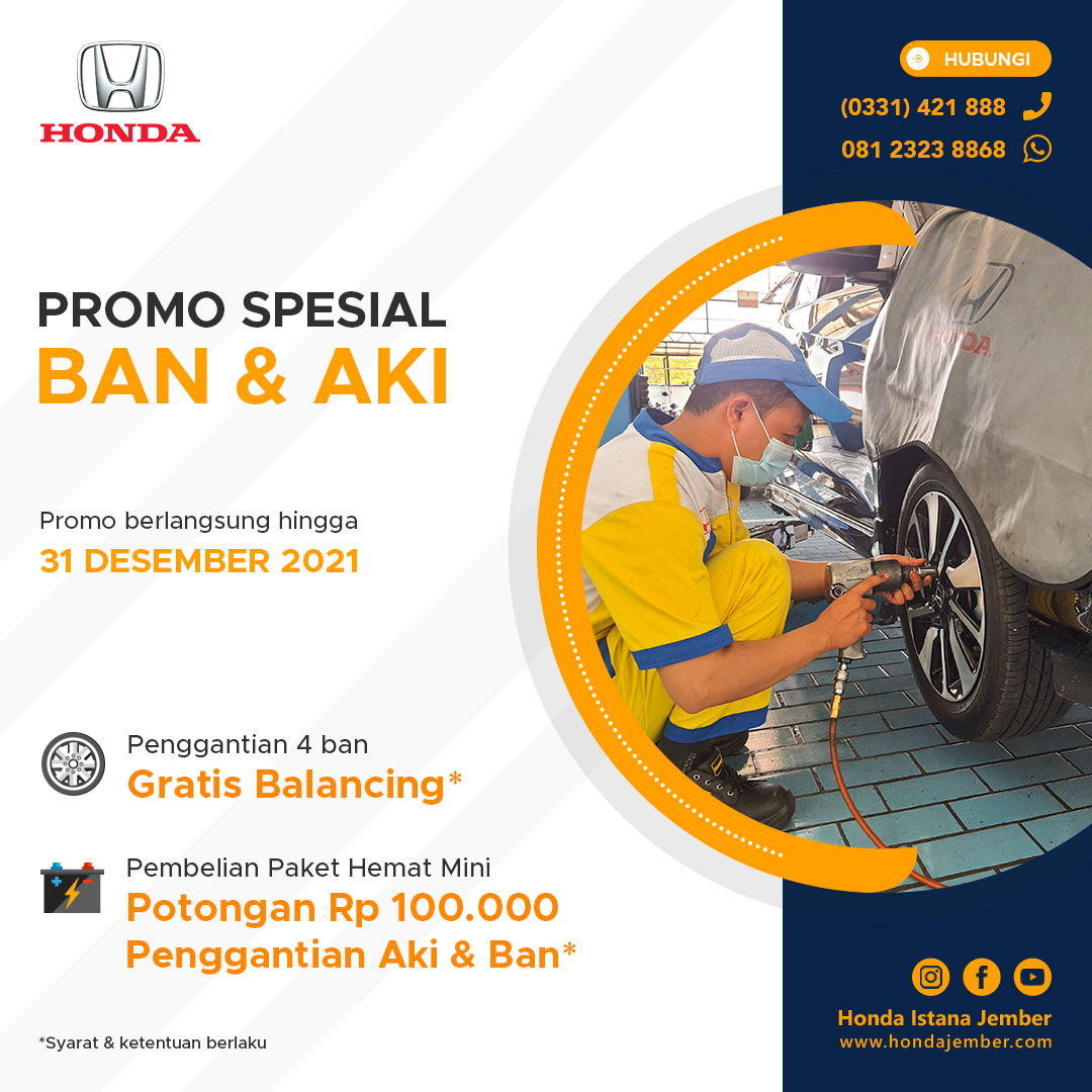 Promo Spesial Ban & Aki