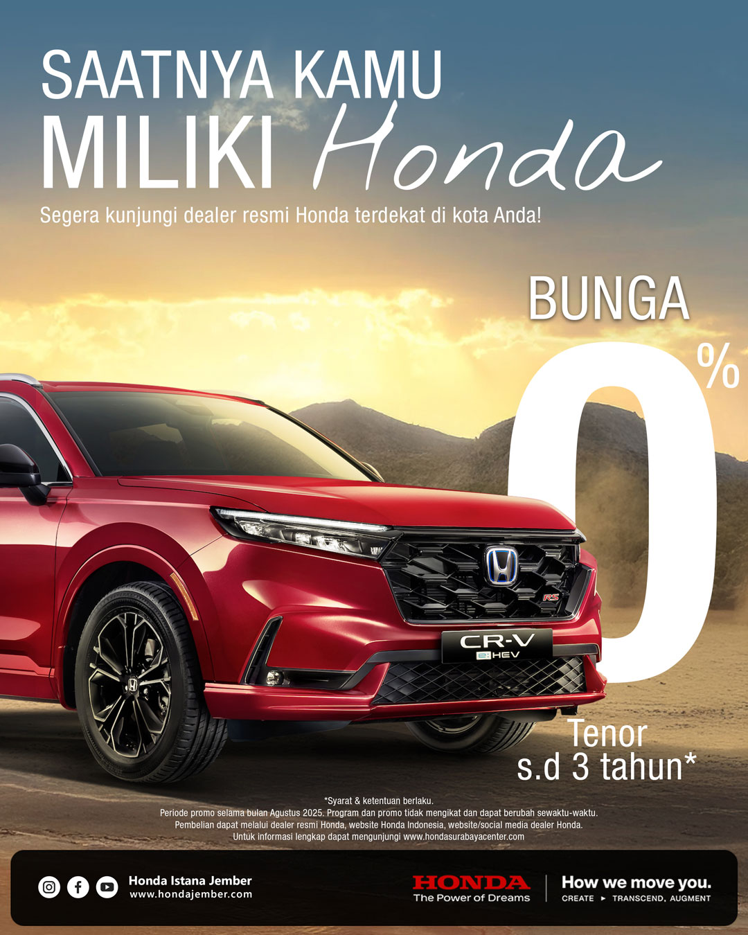 Saatnya Kamu Miliki Honda