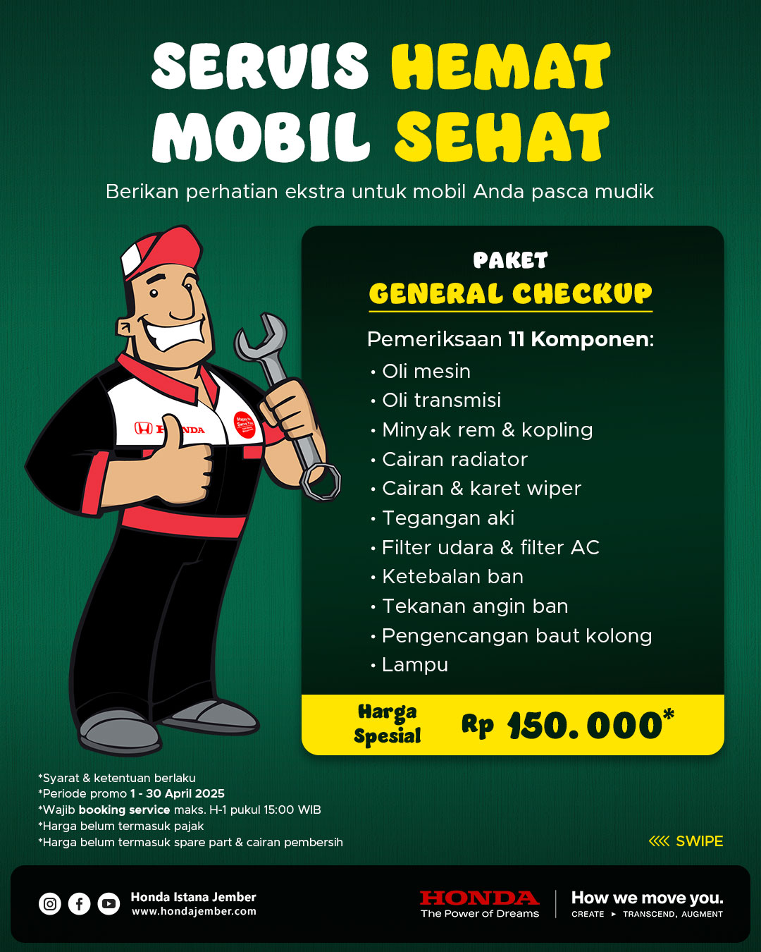 Servis Hemat Mobil Sehat