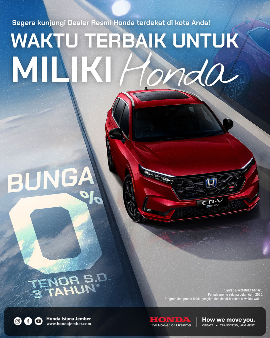 Waktu Terbaik Miliki Honda CR-V