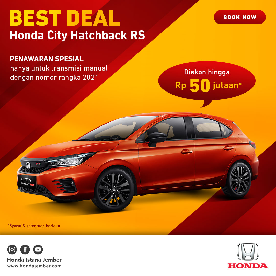 Best Deal Honda City Hatchback RS