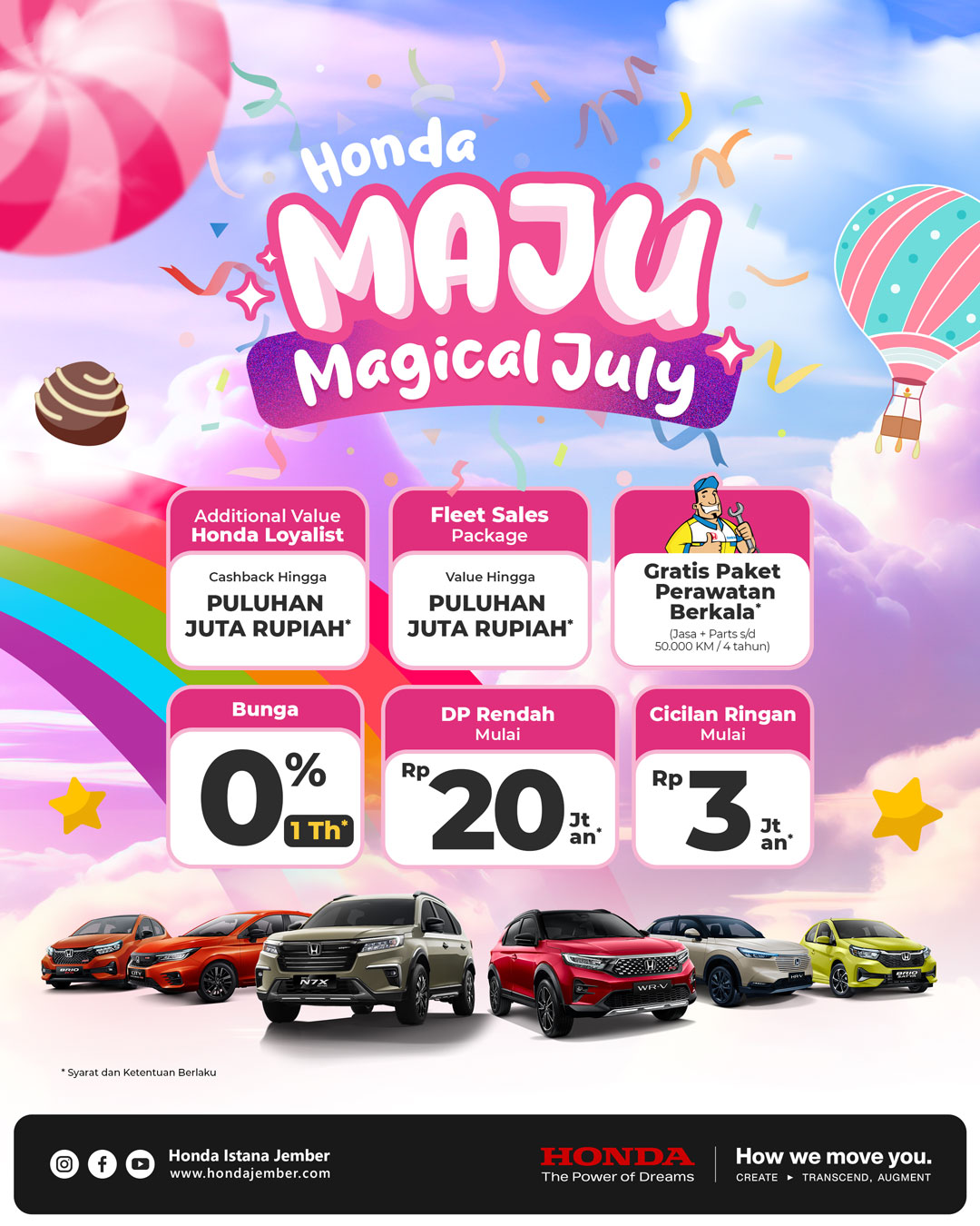 Honda Magical July