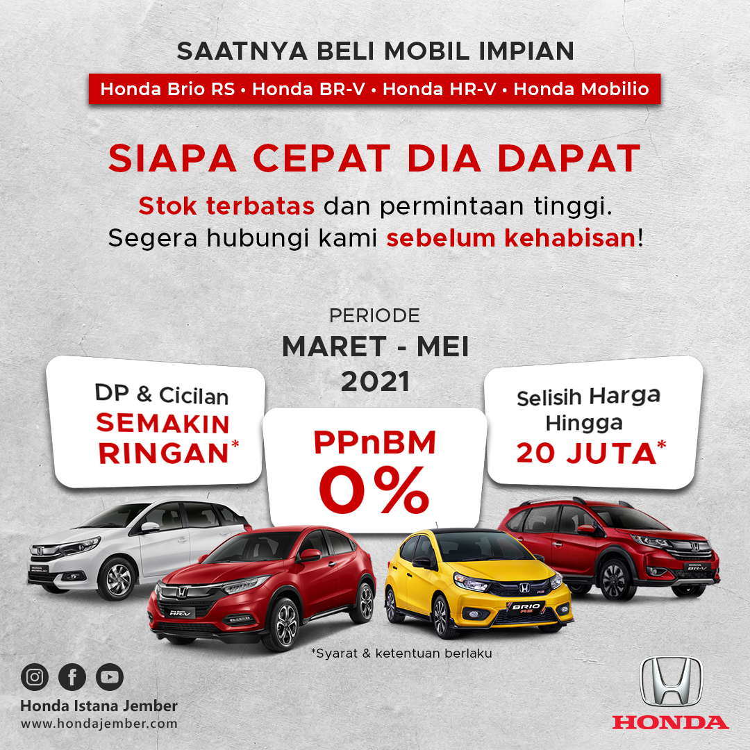 Saatnya Beli Mobil Honda Impian
